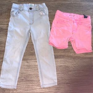 Pants and shorts 1$ each